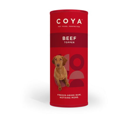 Coya Adult Dog Topper Freeze Dried Beef 50g
