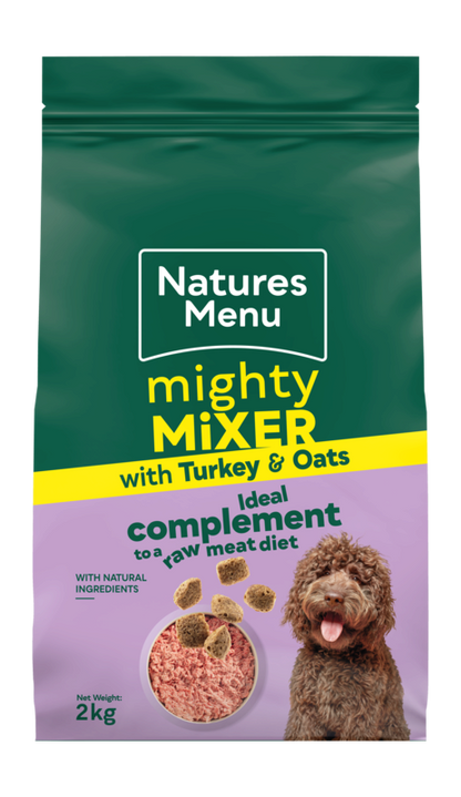 Natures Menu Mighty Mixer With Turkey and Oats 2kg
