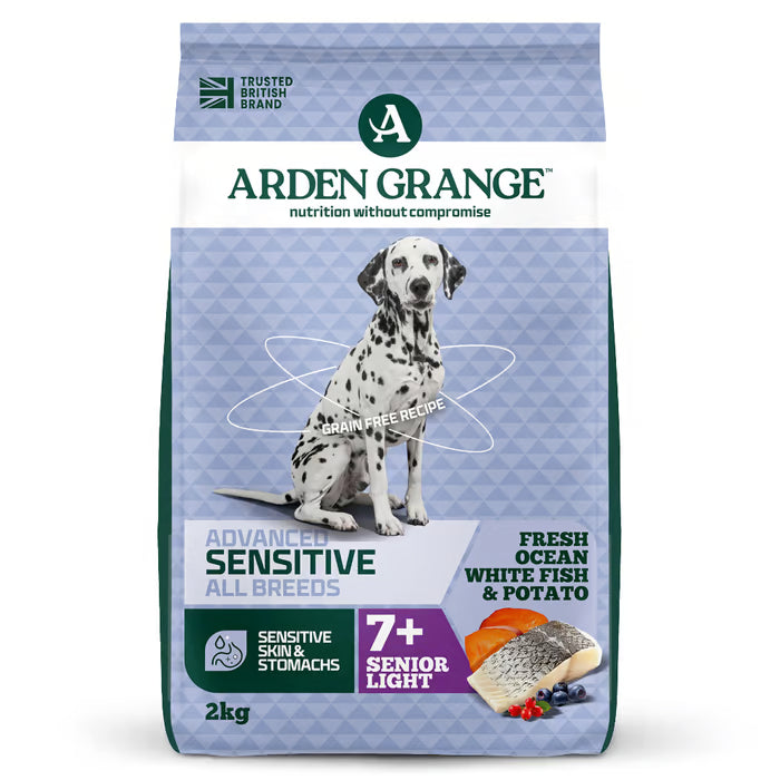 Arden Grange Sensitive Light/Senior Grainfree Ocean White Fish & Potato