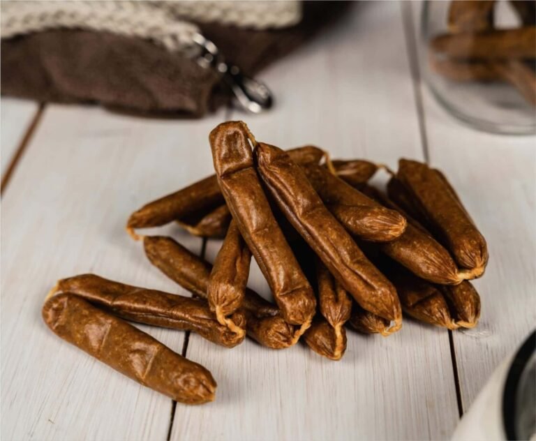 Pet Food Kitchen Chicken, Pumpkin & Turmeric Sausages Medium 3kg