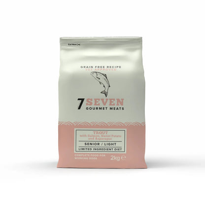 Seven Dog - Senior / Light Trout & Salmon with Sweet Potato & Asparagus Grain Free