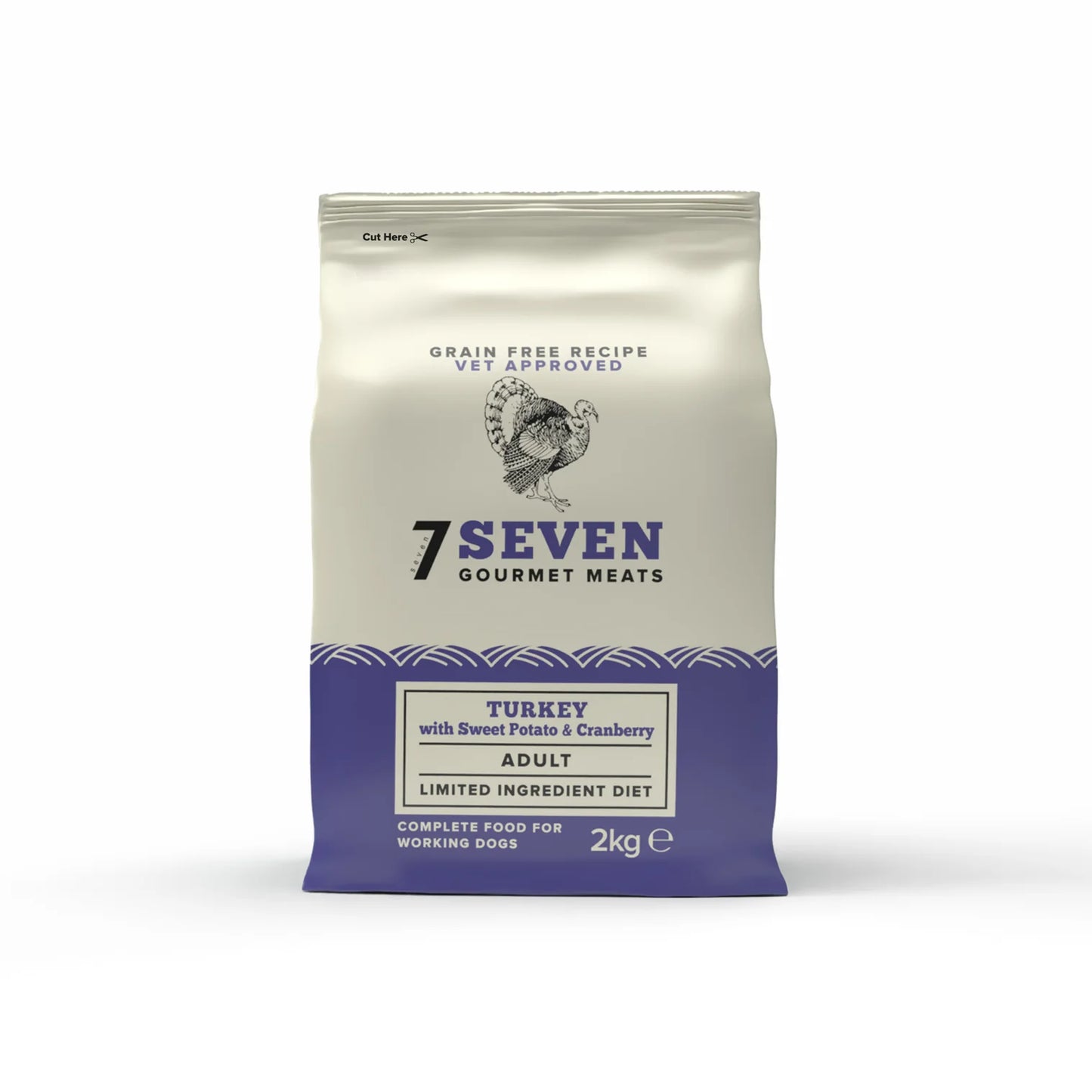 Seven Dog - Adult Turkey with Sweet Potato & Cranberry Grain Free