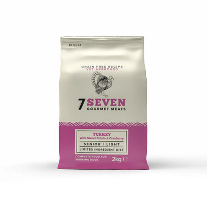 Seven Dog - Senior / Light Turkey with Sweet Potato & Cranberry Grain Free