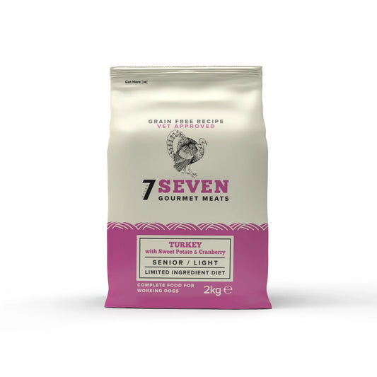 Seven Dog - Senior / Light Turkey with Sweet Potato & Cranberry Grain Free