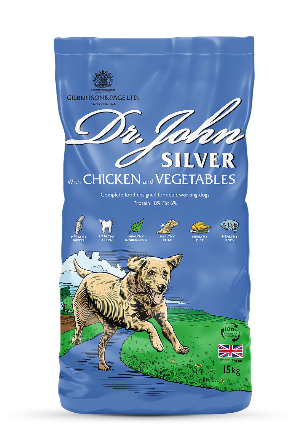 Dr John Silver Chicken with Vegetables 15kg