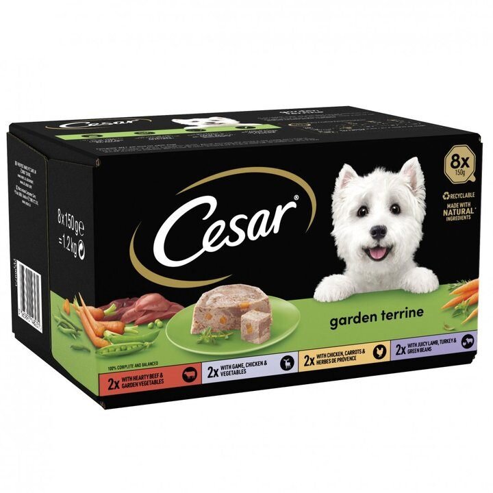 Cesar Foil Tray Garden Terrine Mixed Selection in Loaf 24 x 150g