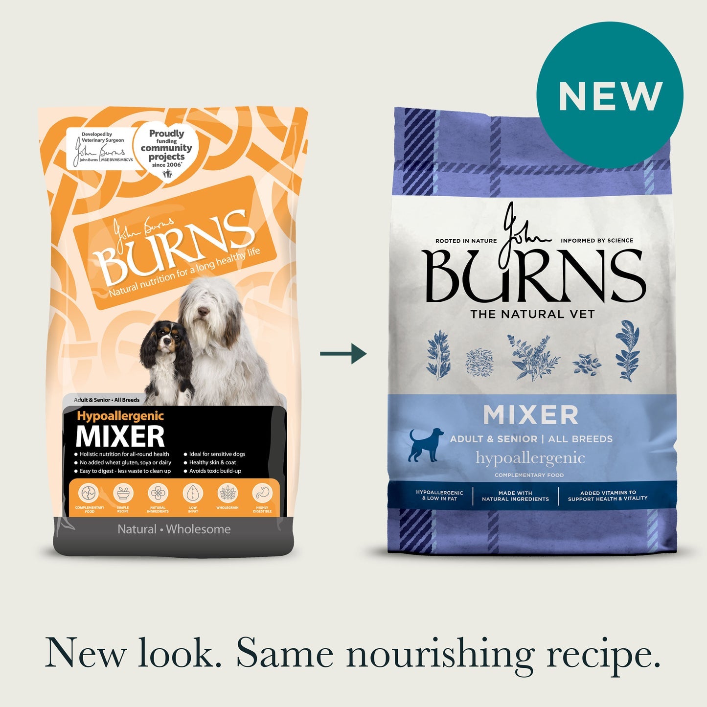 Burns Hypoallergenic Mixer 2kg