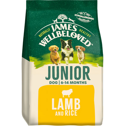 James Wellbeloved Lamb & Rice Junior