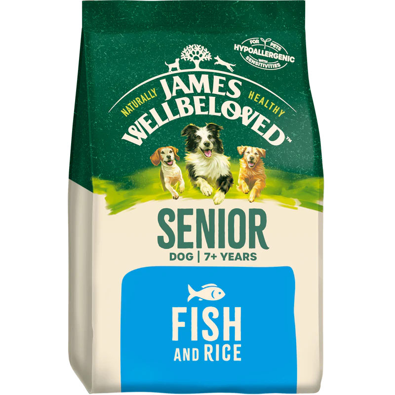 James Wellbeloved Senior Dog Fish & Rice 15kg