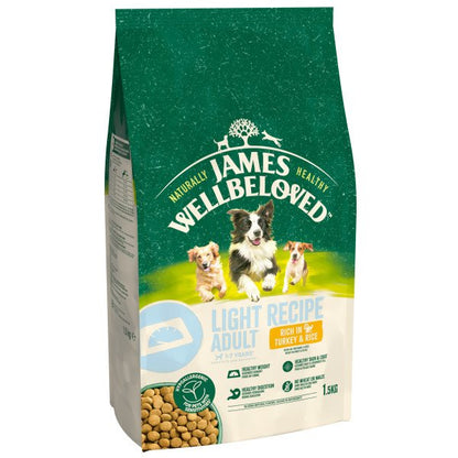 James Wellbeloved Turkey & Rice Light Kibble