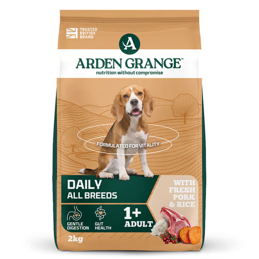 Arden Grange Adult Rich in fresh pork & rice