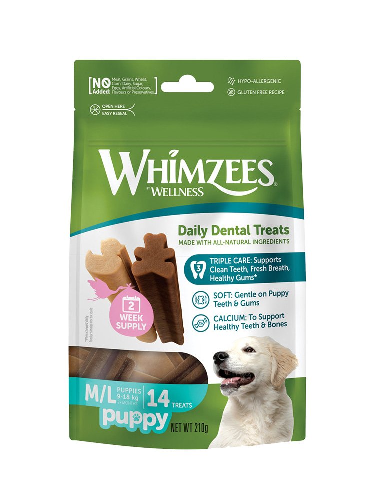 Whimzees by Wellness Daily Dental Puppy Chews