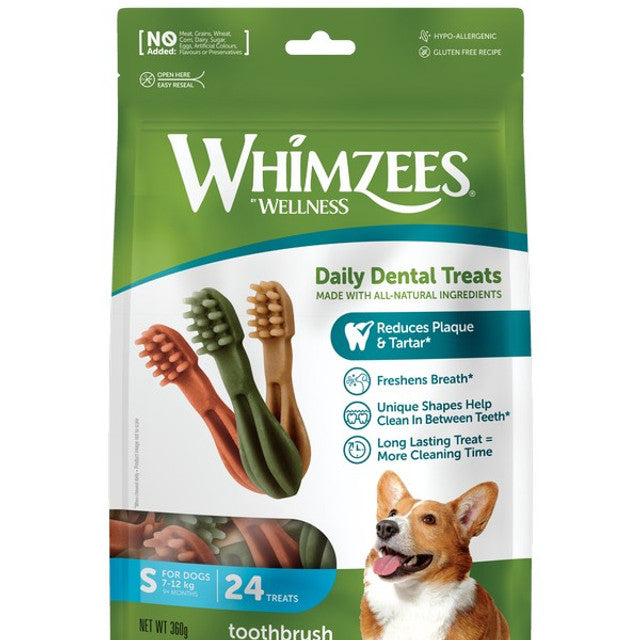 Whimzees by Wellness Daily Dental Toothbrush