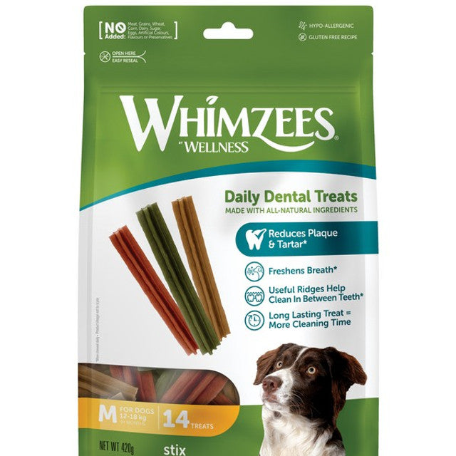 Whimzees by Wellness Daily Dental Stix