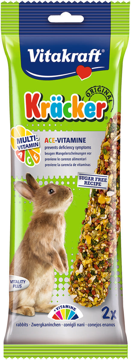 Vitakraft Rabbit Multi-Vitamin Kracker 112g  - Case of 5