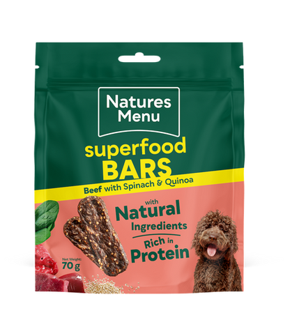 Country Hunter Superfood Food Bar Beef 70g - Case of 9