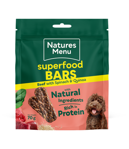 Country Hunter Superfood Food Bar Beef 70g - Case of 9