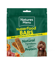 Country Hunter Superfood Food Bar Duck 70g - Case of 9