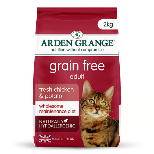 Arden Grange Cat Food Grain Free Adult With fresh chicken & potato
