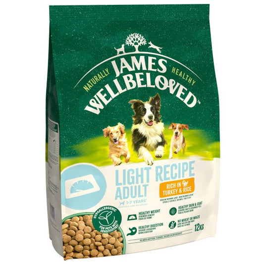 James Wellbeloved Turkey & Rice Light Kibble