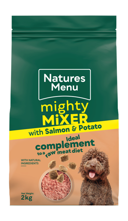 Natures Menu Mighty Mixer Biscuit Salmon & Potato 2kg