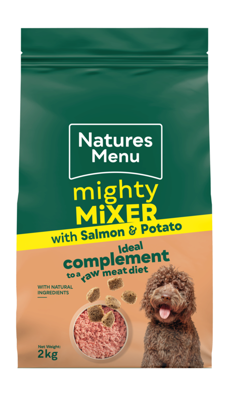 Natures Menu Mighty Mixer Biscuit Salmon & Potato 2kg