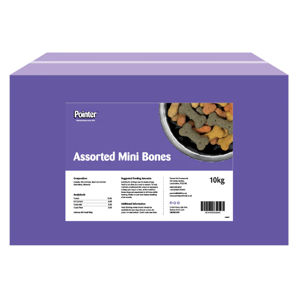 Pointer Assorted Mini Bones 10kg