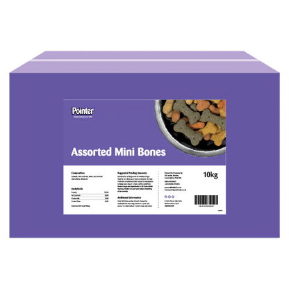 Pointer Assorted Mini Bones 10kg