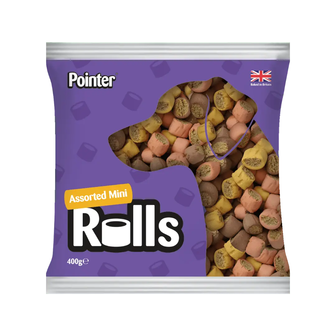 Pointer Assorted Mini Rolls 400g (Case of 6)