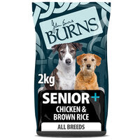 Burns Senior Plus Chicken & Brown Rice Medium & Large Dog