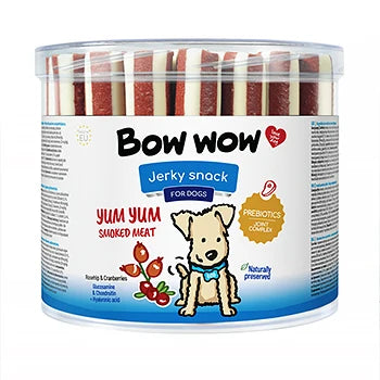 Bow Wow Yum Yums Smoked Meat 40g - Case of 35