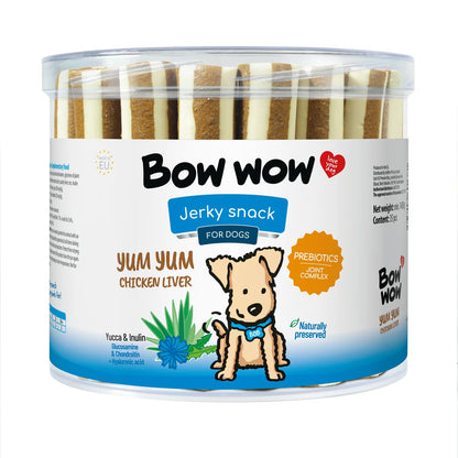 Bow Wow Yum Yums Chicken Liver 40g - Case of 35