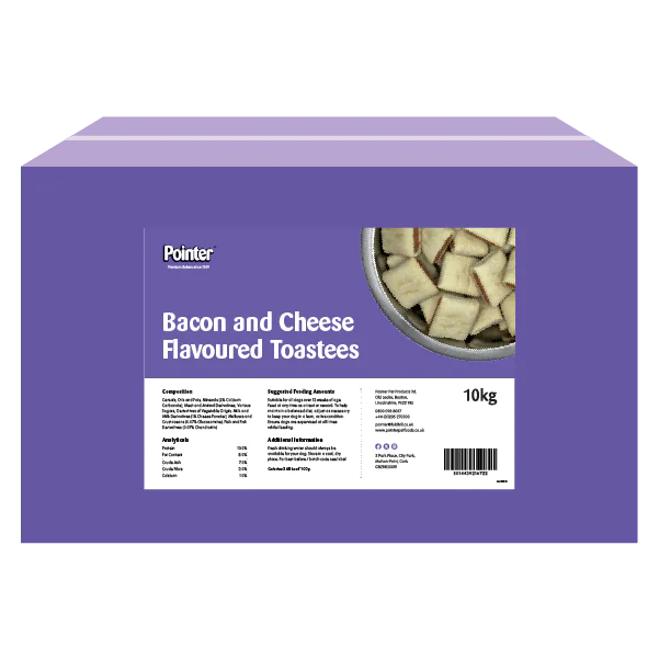 Pointer Toastees Bacon & Cheese 10kg