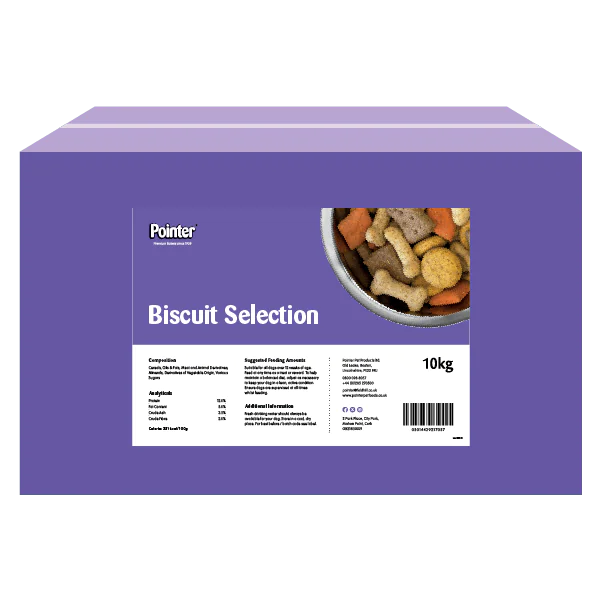 Pointer Biscuit Selection 10kg - Free P & P