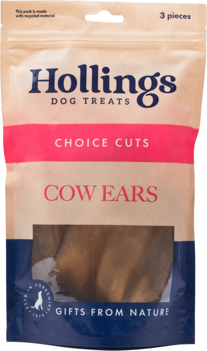 Hollings Cows Ears Dog Treats