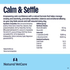 Natural VetCare Calm & Settle Chews 50 Pack