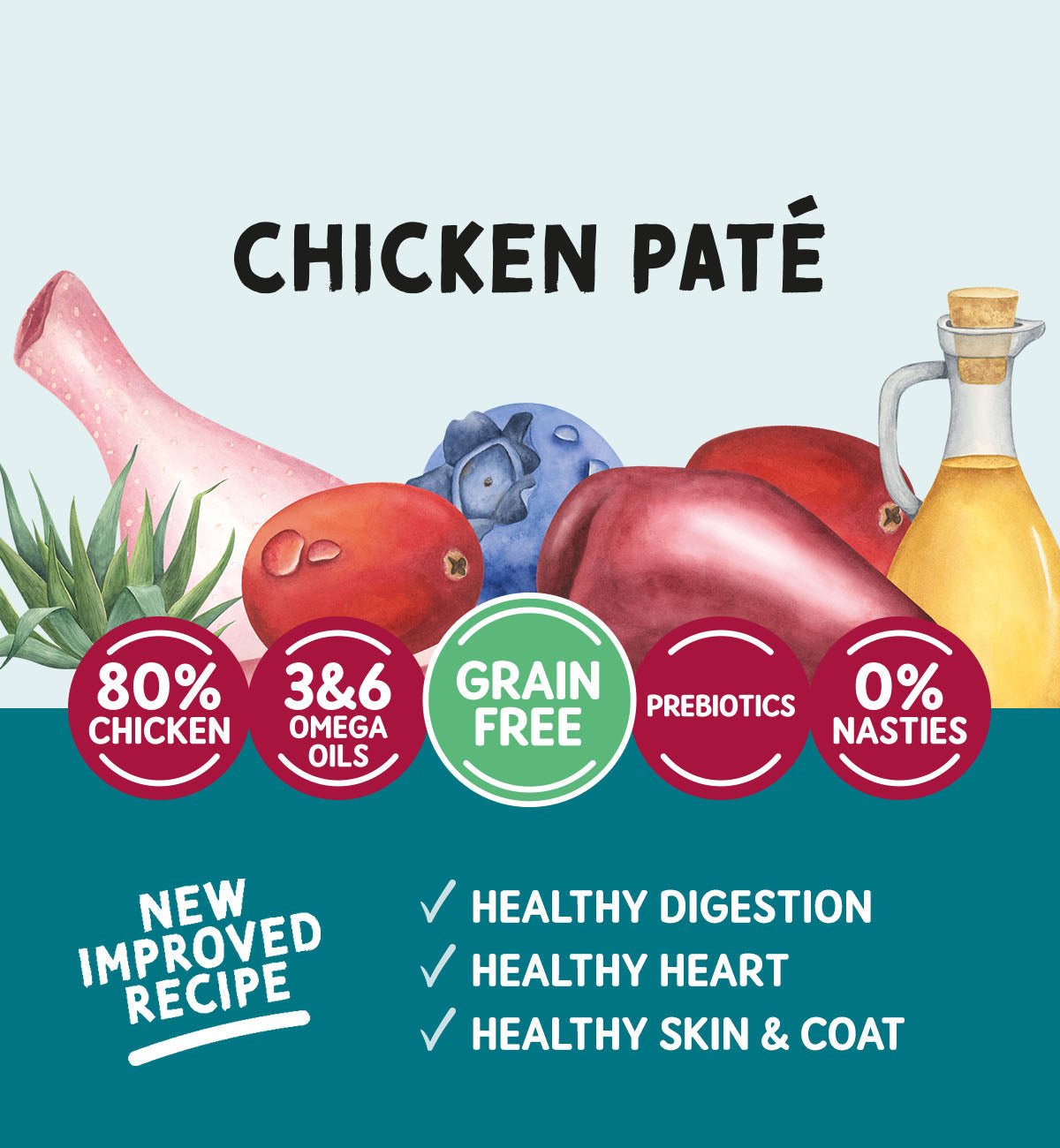 Naturo Adult Cat Chicken Pate Pouch 85g - Case of 12