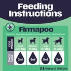 Natural VetCare Firmapoo 30ml- Small and Medium Dogs