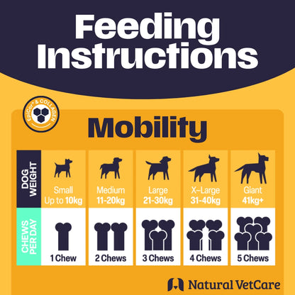 Natural VetCare Mobility Chews 50 Pack