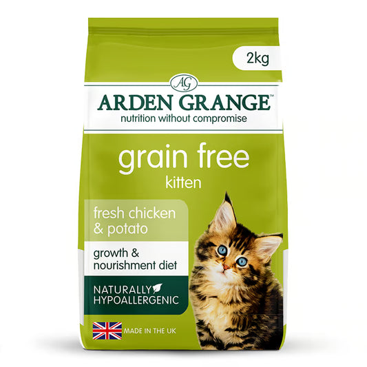 Arden Grange Grain Free Kitten Fresh Chicken & Potato 2kg