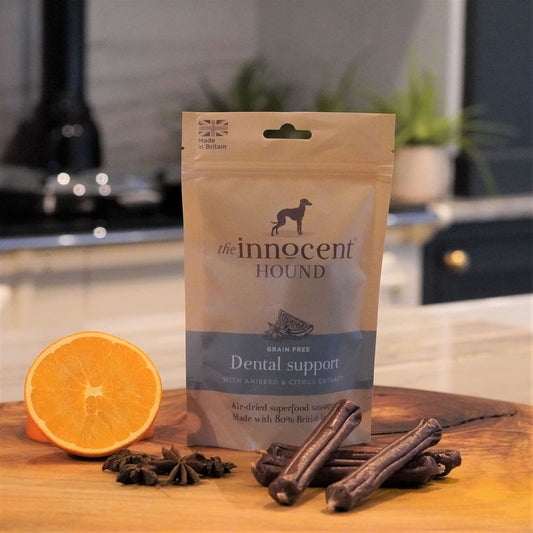 The Innocent Hound Dental Support Sausage Treats - 5 Treat Pack