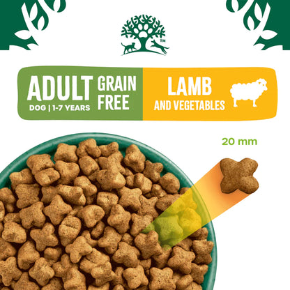 James Wellbeloved Lamb & Veg Adult Grain Free 10kg
