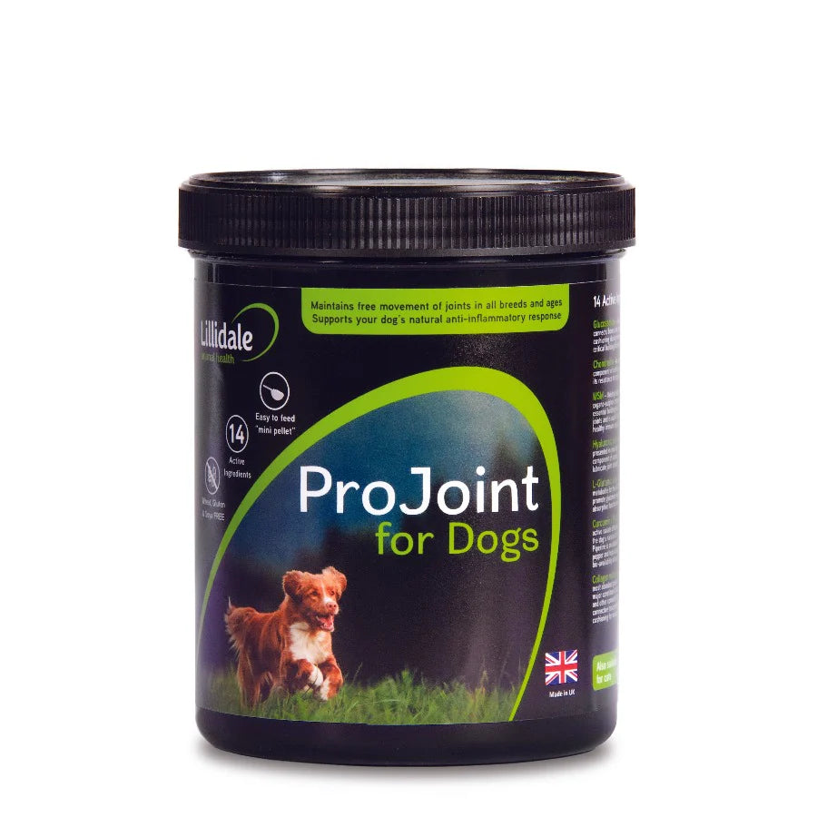 Lillidale ProJoint for Dogs supplement container on a white background