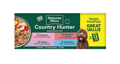 Country Hunter Game Meat Selection Multipack 12 x 400g