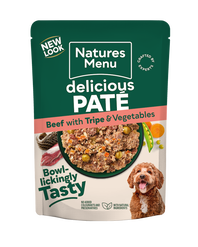 Natures Menu Adult Pate Pouch Multipack Complete Dog Food 8 x 300g