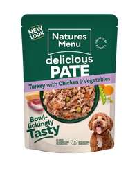 Natures Menu Pate Pouch Original Turkey With Chicken & Vegetables 8 x 300g
