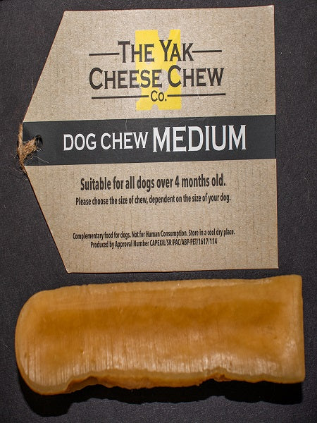 The YAK Cheese Chew Company Dog Chew Medium