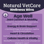 Natural VetCare Age Well Chews 50 Pack