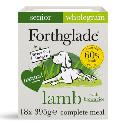 Forthglade Complete Senior Wholegrain Lamb & Brown Rice 18 x 395g