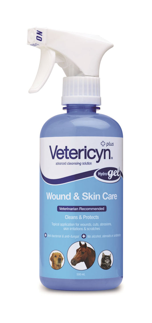 Vetericyn Wound & Skin Care Hydrogel Spray 500ml